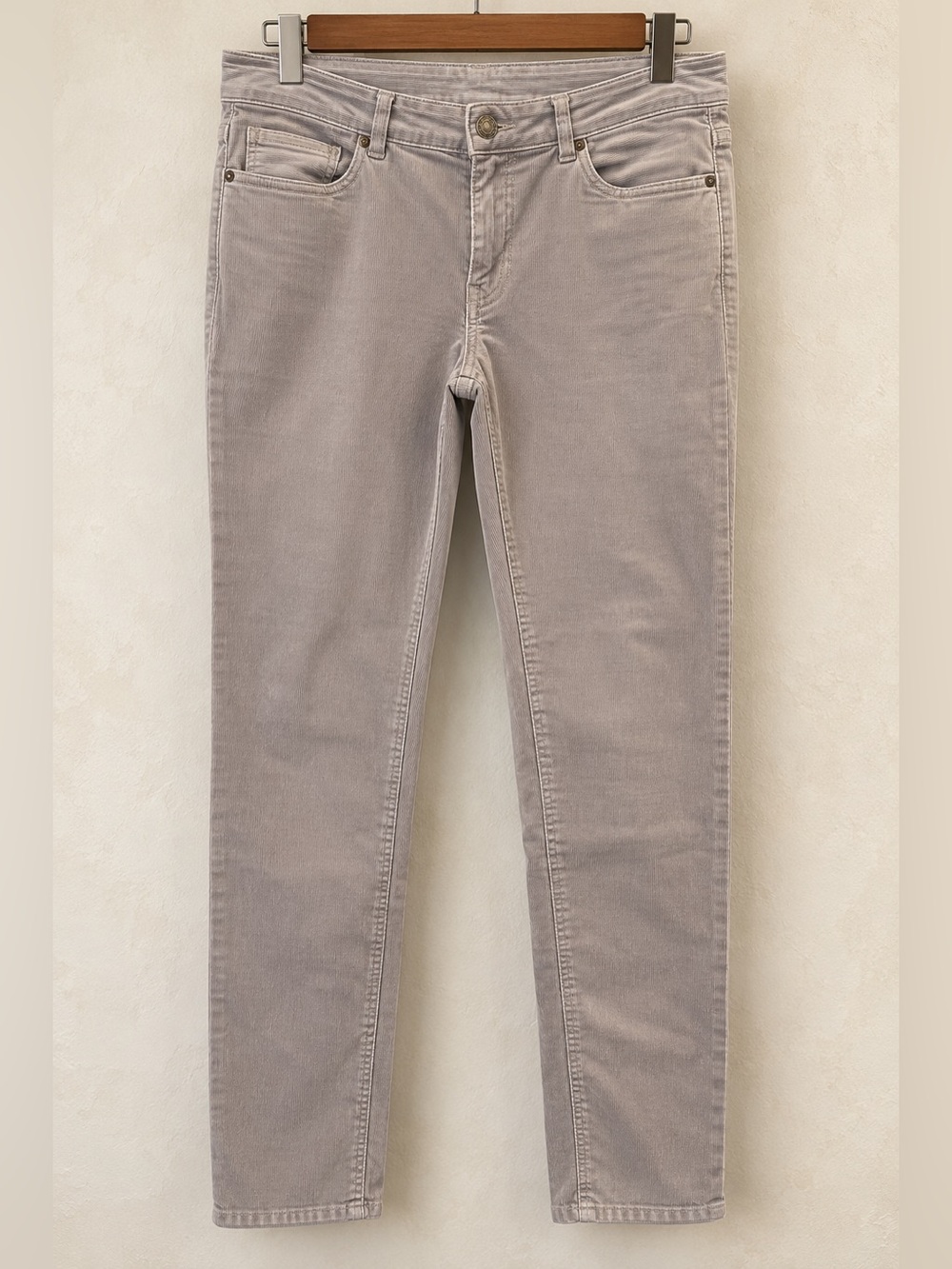Patagonia Organic Cotton Corduroy Pants Size 31 Grey Straight Leg Gorpcore